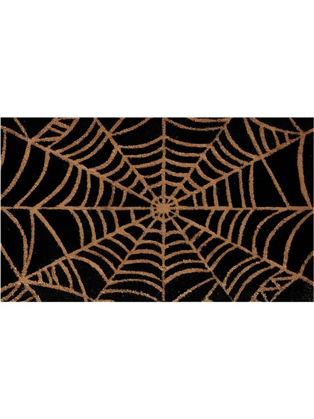 Calloway Mills 101951729 Scary Web Doormat, 17x29, Black and Natural